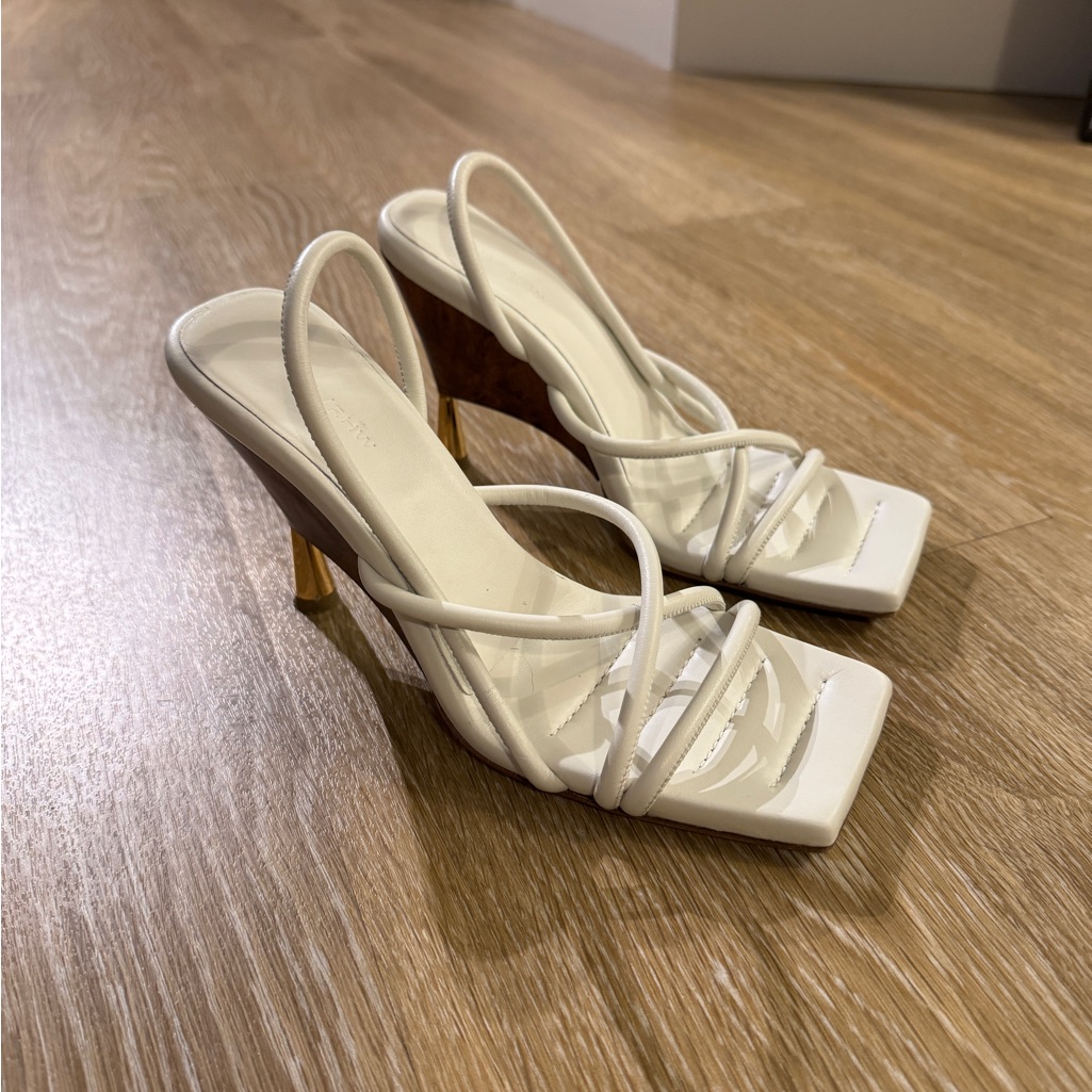 Giaborghini X Rosie : White 2 100 Sandals